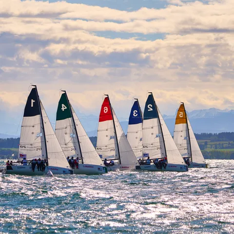 Swiss Sailing League 2020, Neuchâtel – Segeln – Bild 9 von 20