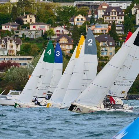 Swiss Sailing League 2020, Neuchâtel – Segeln – Bild 3 von 20
