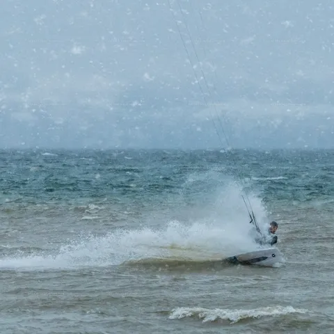 Winter Kitesurf, Bodensee – Sport – Bild 5 von 5